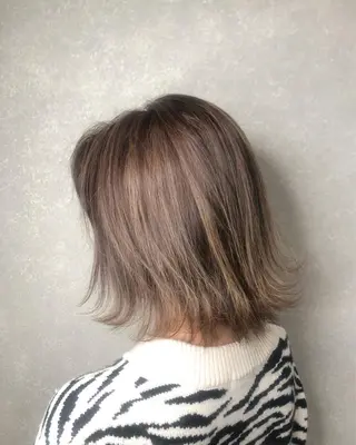 ショート カラー パーマ ヘアアレンジ まつげと眉 Meliaのマツエク・マツパデザイン