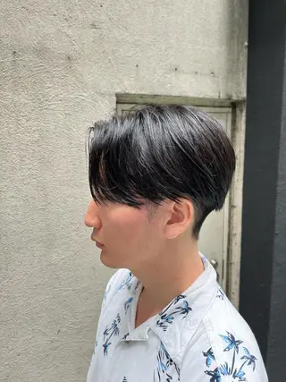 ショート パーマ メンズ 🏆メンズヘア特化 🥇代表りんぺーのヘアスタイル