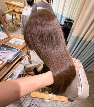 ロング カラー 西尾 芽衣🩵🫧のヘアスタイル