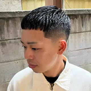 ショート メンズ 立川/メンズパーマ 厚進太郎のヘアスタイル
