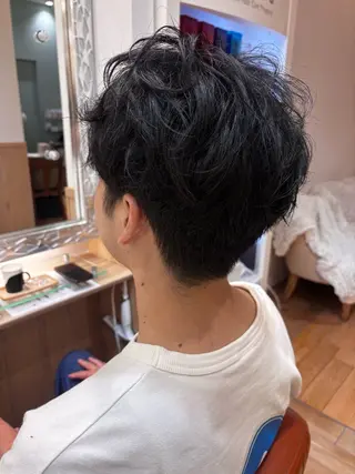 メンズ 平久保 唯那のヘアスタイル