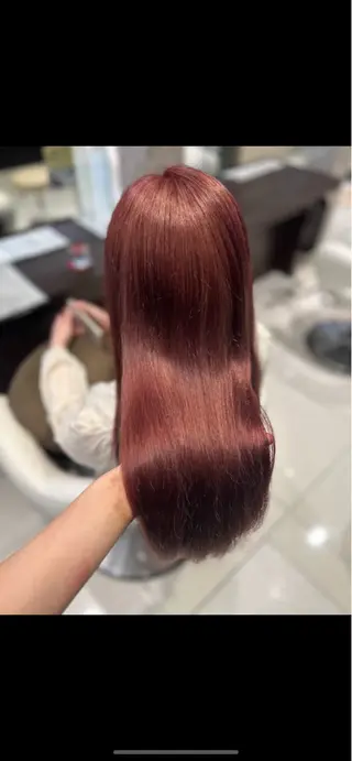 ロング カラー 艶髪/透明感 /YURIA🤍のヘアスタイル