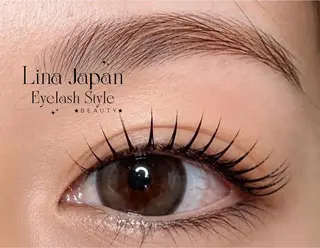 マツエク・マツパ Linanail Nambaのマツエク・マツパデザイン