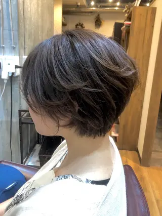 ショート 増山 大起のヘアスタイル