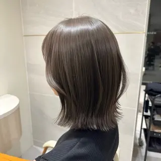 ミディアム カラー 透明感カラー🌿 グレージュ🐺陽介のヘアスタイル