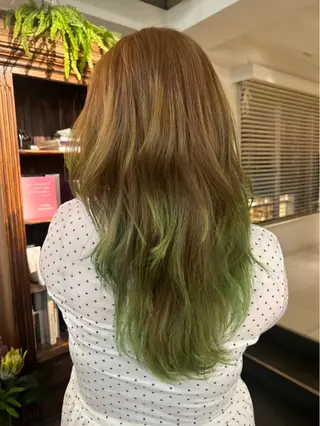 ロング カラー デザイン/アレンジ ❤︎イシイレイのヘアスタイル