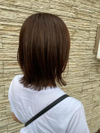 セミロング 似合わせが得意 村松慧汰のヘアスタイル