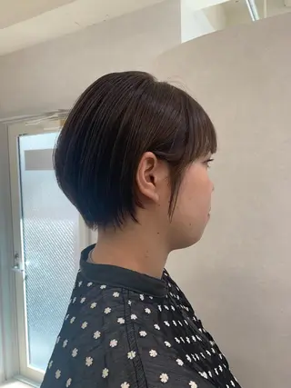 ショート メンズ 福永 ちひろのヘアスタイル