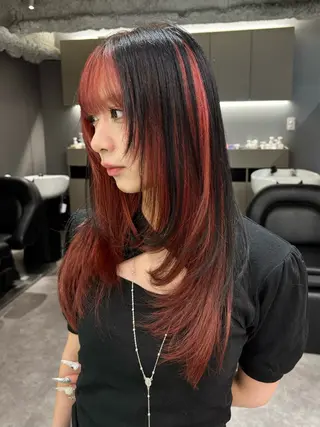 ロング 酒井 剛喜のヘアスタイル
