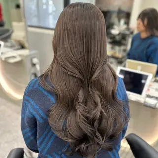 カラー 🎀nao🎀 博多レイヤーボブのヘアスタイル