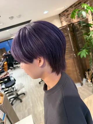 ショート カラー メンズ soi 💜AYAKOのヘアスタイル