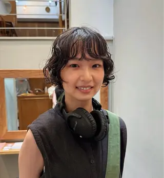 ショート 🦢パーマモデル 様募集中🦢AI🫧のヘアスタイル