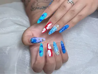 ネイル 💜MIYA NAIL鶴見店のネイルデザイン