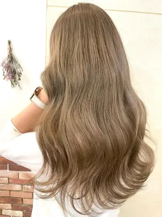 ロング カラー パーマ ヘアアレンジ メンズ 🦋高瀬寛菜🦋 韓国レイヤーのヘアスタイル