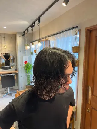 ロング メンズ 🌀メンズパーマ🌀 🐏丸山祐宇🐏のヘアスタイル