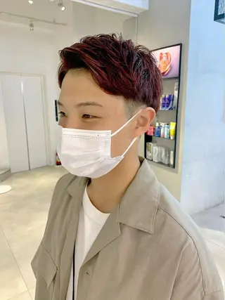 ショート カラー Kureha/ネイル トレンドヘアのマツエク・マツパデザイン