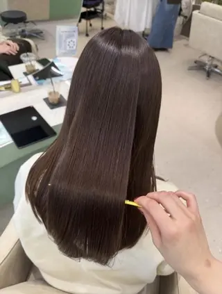 ロング カラー 髪質改善/透明感カラ ー/Ayana 🍒のヘアスタイル