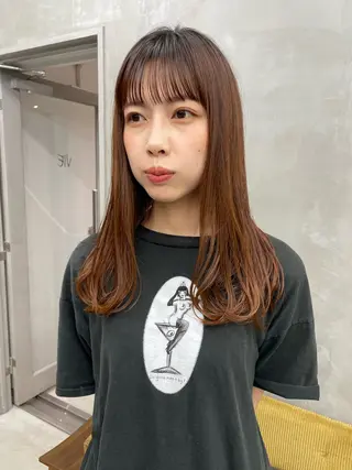 セミロング 👑ボブはお任せ ミヤノ👑のヘアスタイル