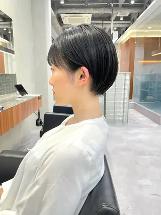 ショート 👑ボブはお任せ ミヤノ👑のヘアスタイル