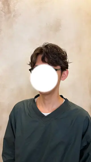 パーマ メンズ MAHAE 中司のヘアスタイル