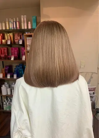 ミディアム カラー 矢野 晃平のヘアスタイル