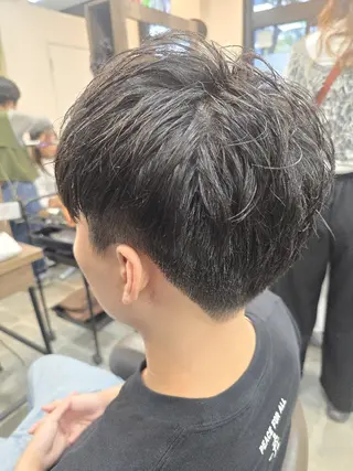 ミディアム メンズ パーマ 石川(park) ジェウンのヘアスタイル