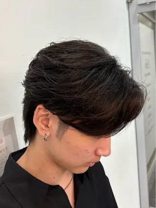 パーマ メンズ メンズパーマ✨ 助川龍哉のヘアスタイル