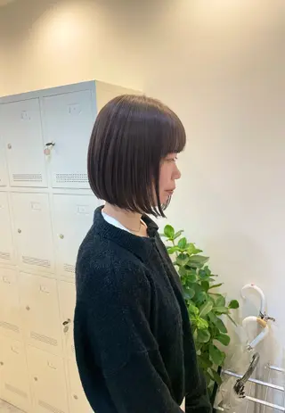 ショート minatsu 東京の技術を京都でのヘアスタイル