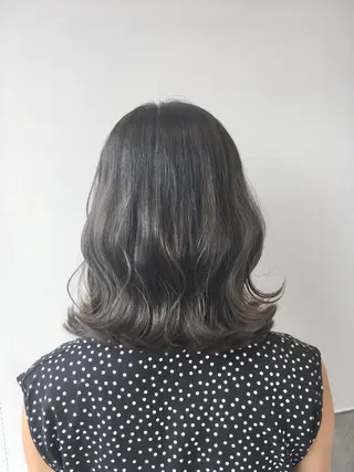 ミディアム カラー yoshi ☆のヘアスタイル