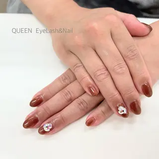 ミディアム カラー ネイル Bloom Nailのネイルデザイン