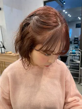 カラー 透明カラー/レイヤー misaki °＊のヘアスタイル