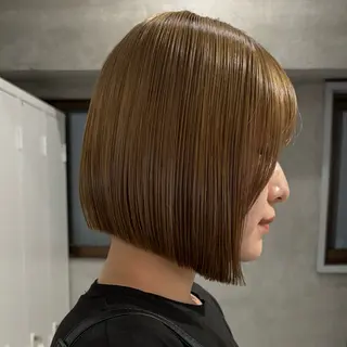 ショート カラー ボブ/透明感カラー /AYUNAのヘアスタイル