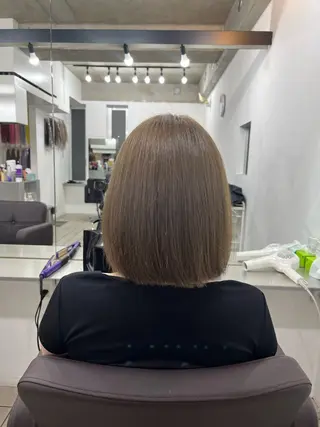 ロング カラー ヘアアレンジ エクステ7:30〜 LuciA\5900のヘアスタイル