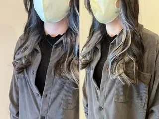 ロング カラー 川村 夏のヘアスタイル