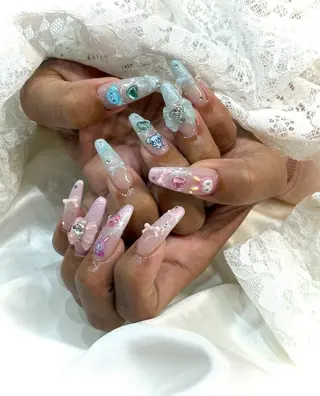 セミロング Ashliy大宮♡ アシュリーのネイルデザイン