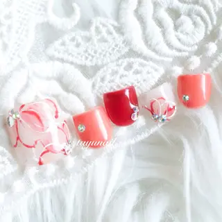 ネイル ネイルサロン 【たゆnail】小中のネイルデザイン