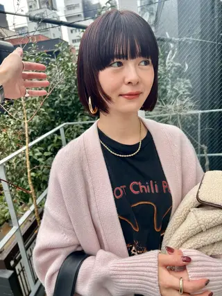 ショート カラー sakoda shunkiのヘアスタイル