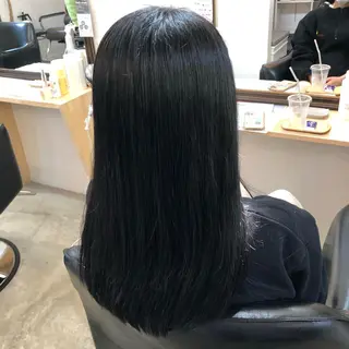 ロング 山口 晃也のヘアスタイル