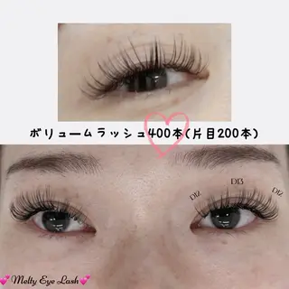マツエク・マツパ Melty サロンのマツエク・マツパデザイン