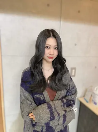 セミロング ))ブリーチ特化(( 渡邉 怜のヘアスタイル