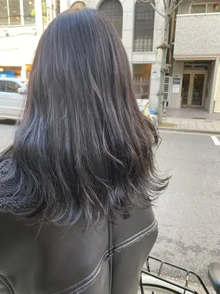 ロング カラー ヘアアレンジ 韓国好き🇰🇷 美容師MIKUのヘアスタイル