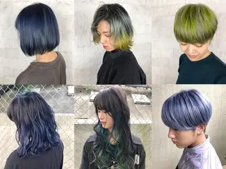 ミディアム 米倉 群のヘアスタイル