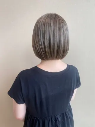 ショート レイヤーカット*艶* 蒲生四丁目*山保美月のヘアスタイル