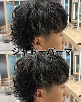 パーマ メンズ メンズパーマ💎& 曲がる縮毛矯正✨レオのヘアスタイル