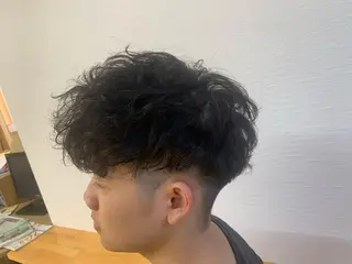 ショート パーマ メンズ hair salon　k2のヘアスタイル