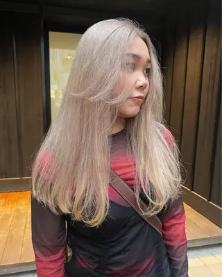 カラー GAN /ダメージレスカラーのヘアスタイル