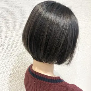 ショート パーマ 似合わせ/レイヤー /ボブ/新谷のヘアスタイル