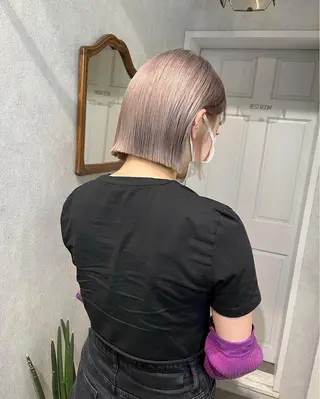 ショート カラー ヘアセット🎀パーマ Tsubasaのヘアスタイル