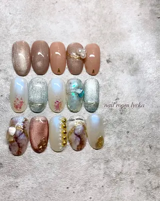 ネイル ネイルルームリッカ 𝐦𝐚𝐲𝐮のネイルデザイン