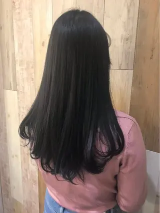 ロング カラー repose日本橋 室町のヘアスタイル